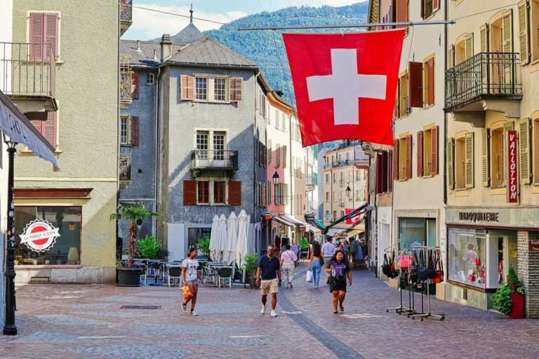Zwischenmenschlicher Austausch in der Schweiz